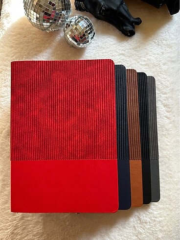 KIRMIZI YUMUŞAK KAPAKLI DEFTER - Görsel 6