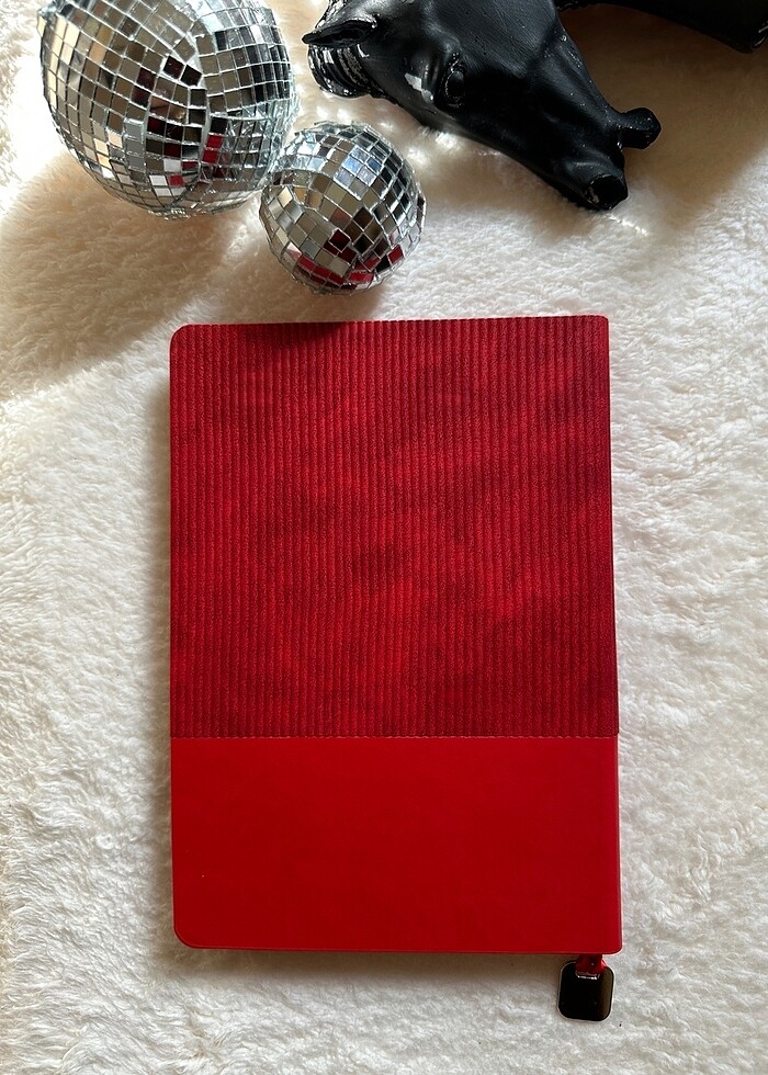 KIRMIZI YUMUŞAK KAPAKLI DEFTER - Görsel 2