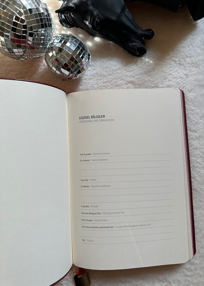 KIRMIZI YUMUŞAK KAPAKLI DEFTER - Görsel 4