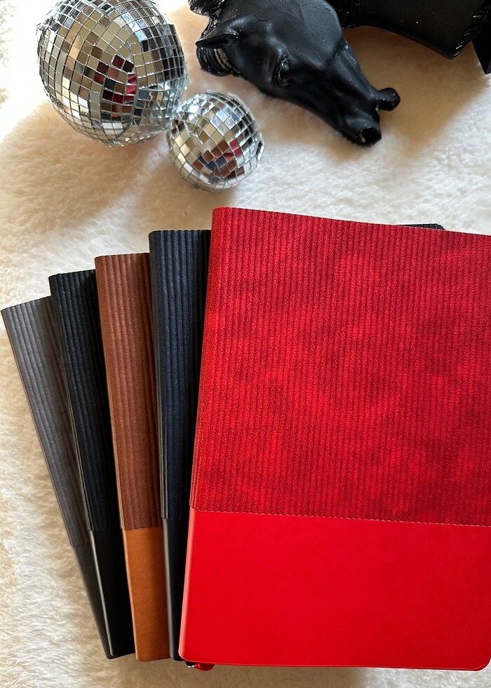 KIRMIZI YUMUŞAK KAPAKLI DEFTER - Görsel 5