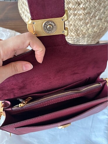 Coach tabby büyük boy askılı çanta - Görsel 5