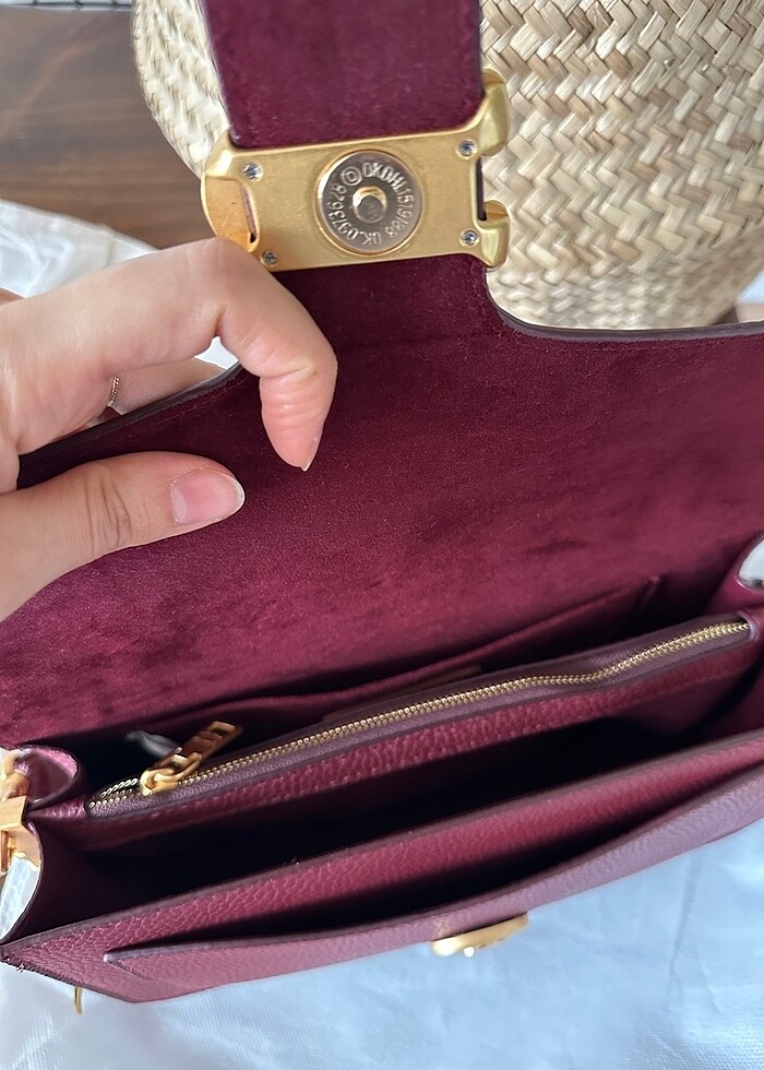 Coach tabby büyük boy askılı çanta - Görsel 5