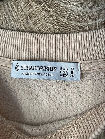 s Beden ten rengi Renk Stradivarius sweatshirt