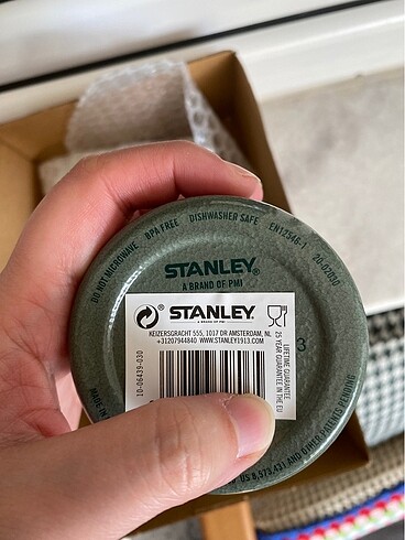  Beden yeşil Renk Etiketli Stanley