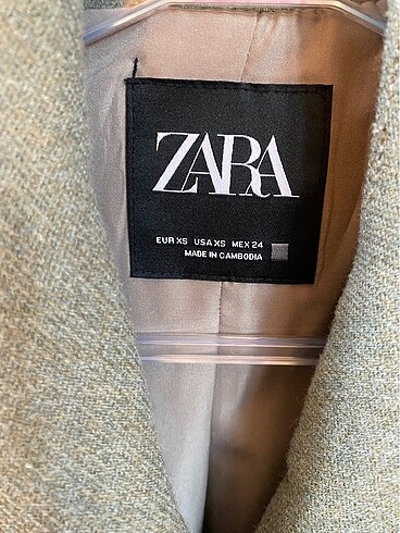 Zara Etiketli Zara kaban