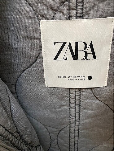 xs Beden Etiketli Zara yelek
