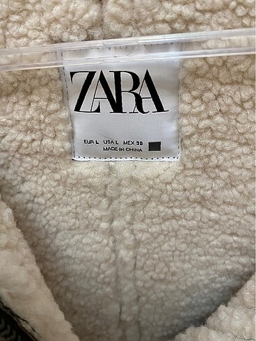 l Beden Etiketli Zara