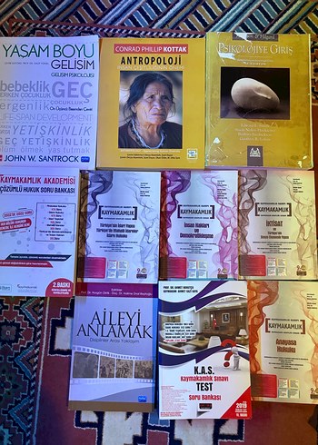 Sınav ve Kurs Kitapları Seti - Psikoloji ve Kaymakam - Görsel 3