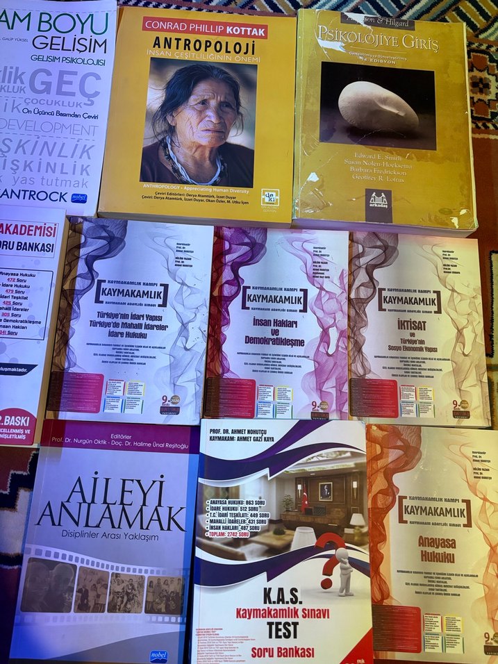 Sınav ve Kurs Kitapları Seti - Psikoloji ve Kaymakam - Görsel 2
