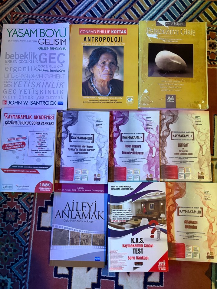 Sınav ve Kurs Kitapları Seti - Psikoloji ve Kaymakam - Görsel 3