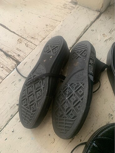 40 Beden Siyah Orjinal converse
