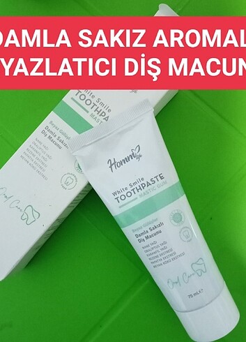 Damla sakizli diş macunu 