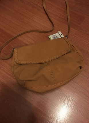 Taba/camel rengi arası çapraz çanta