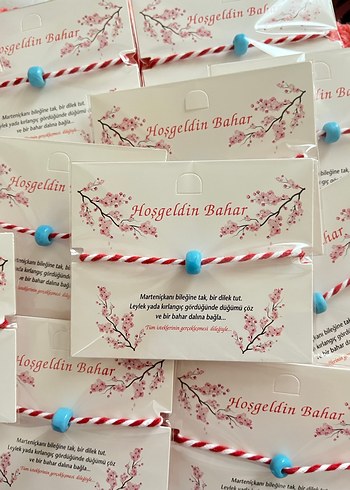 Mavi cam boncuklu Marteniçka - Görsel 2