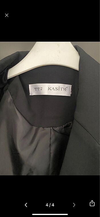 s Beden Blazer ceket