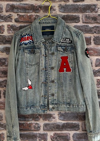 Armalı Denim Kadın Ceket