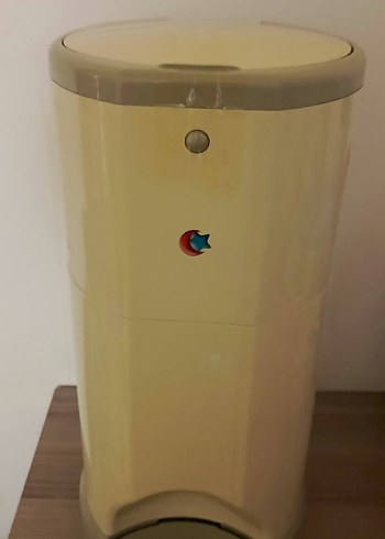 Korbell Bebek Bezi Kutusu - Ayak Pedallı, Kapaklı