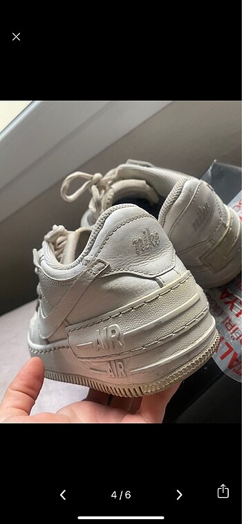 38 Beden beyaz Renk Orjinal nike