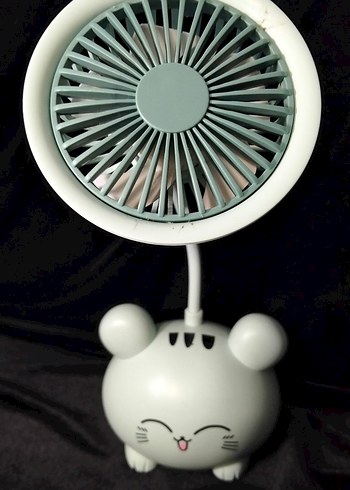 Yeşil Mini Masaüstü Fan - Görsel 2