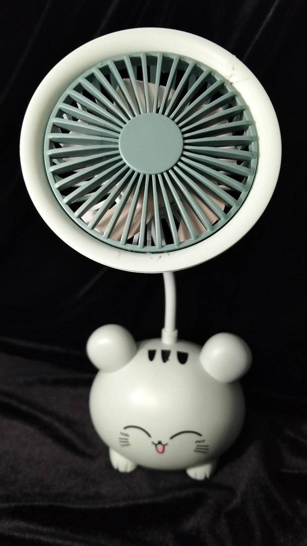 Yeşil Mini Masaüstü Fan - Görsel 2