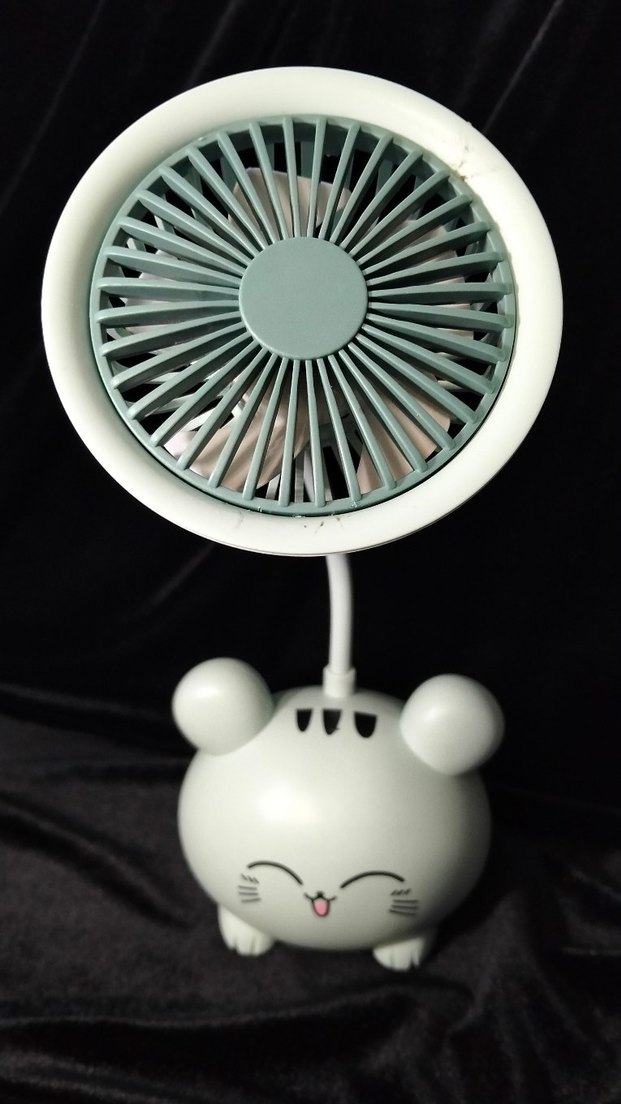 Yeşil Mini Masaüstü Fan - Görsel 3