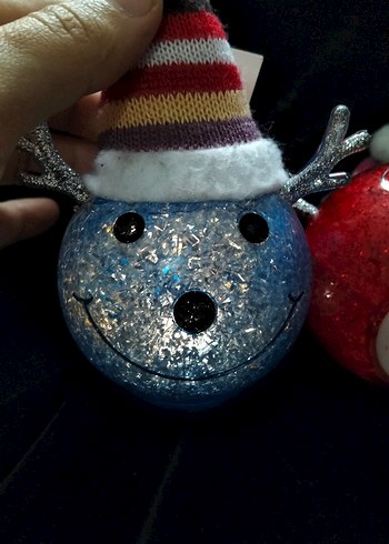 Renkli Noel Geyik ışıklı Oyuncakları - Görsel 4