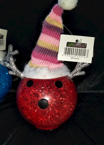 Renkli Noel Geyik ışıklı Oyuncakları - Görsel 2