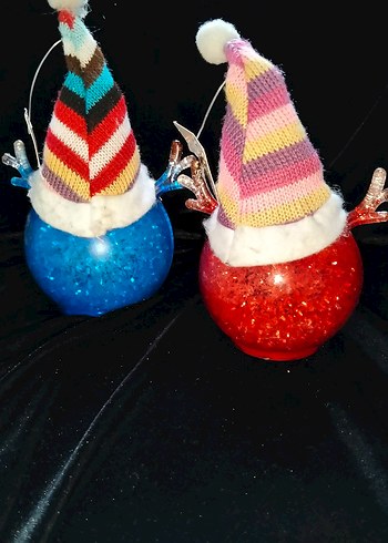 Renkli Noel Geyik ışıklı Oyuncakları - Görsel 5