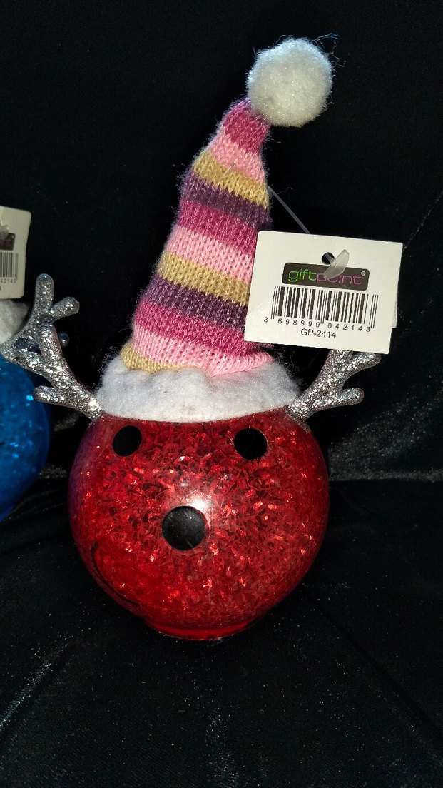 Renkli Noel Geyik  ışıklı Oyuncakları - Görsel 2