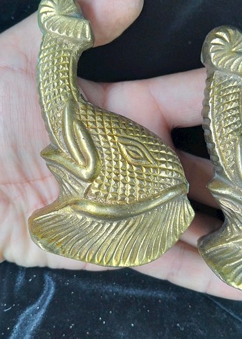 antika çift karyola başlığı filler - Görsel 3