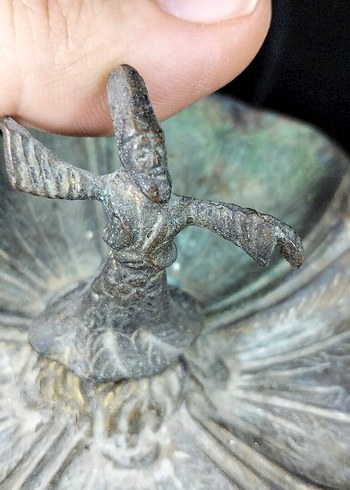 antika semazen figürlü külük. - Görsel 2