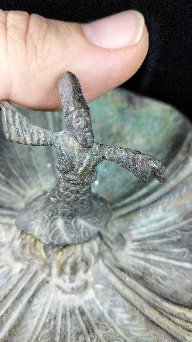 antika semazen figürlü külük. - Görsel 2