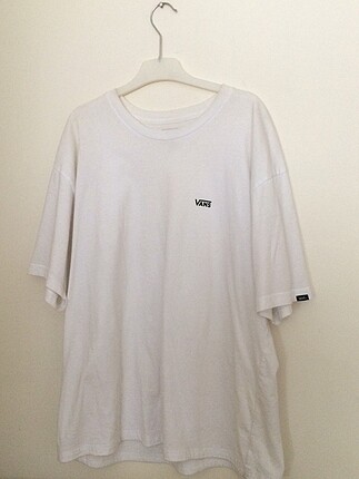 beyaz vans oversize t-shirt