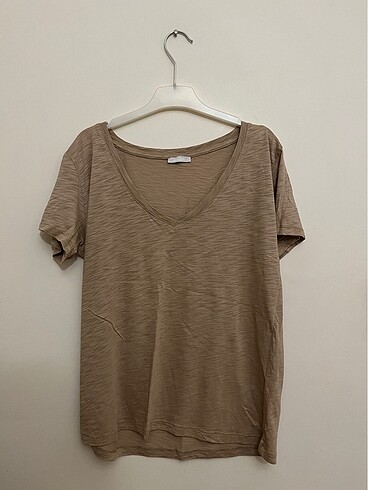 Vizon V yaka T-shirt
