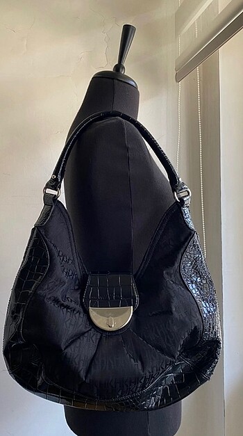 American Vintage Siyah Deri Çanta