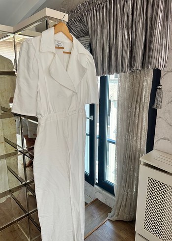 xl Beden Beyaz tulum