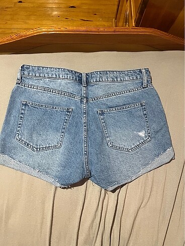 40 Beden mavi Renk H&M KOT ŞORT