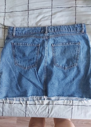 40 Beden mavi Renk Mavi Denim Mini Etek ve Şort Etek