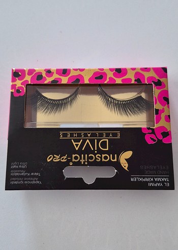 Renkli Pembe Nascita Pro Diva Takma Kirpik - Görsel 2