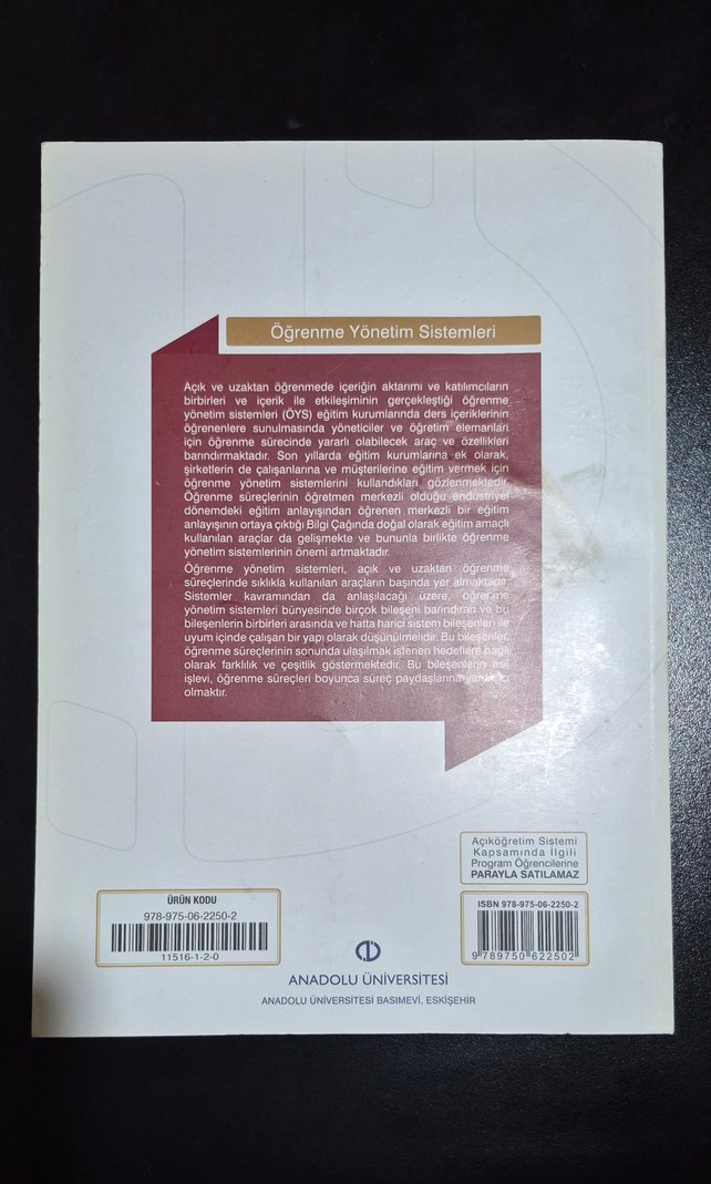 Öğrenme Yönetim Sistemleri - Anadolu Üniversitesi - Görsel 2