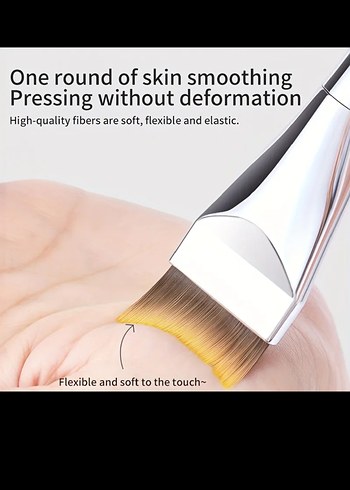 Balık Kuyruğu Çift Taraflı Yüz fırçası - Görsel 5