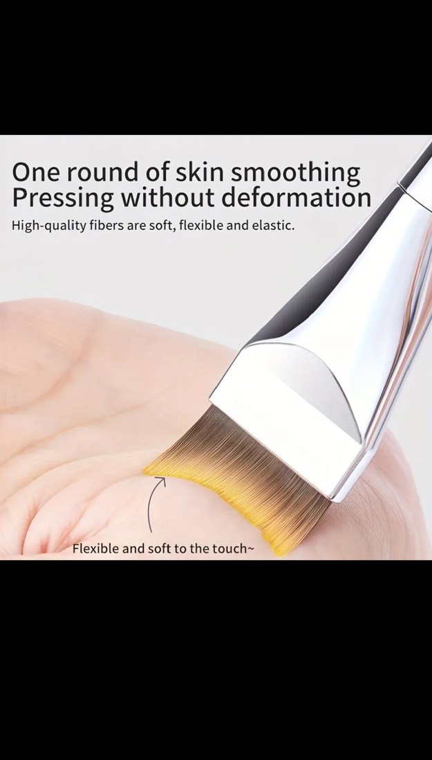 Balık Kuyruğu Çift Taraflı Yüz fırçası - Görsel 5