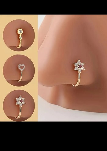 Altın Renkli Çiçek Desenli Kadın Hızma - Görsel 3