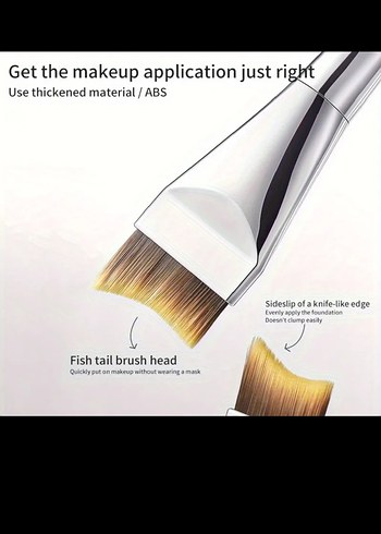 Balık Kuyruğu Çift Taraflı Yüz fırçası - Görsel 4