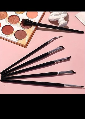 7 Parça Siyah Makyaj Fırça Seti - Görsel 4