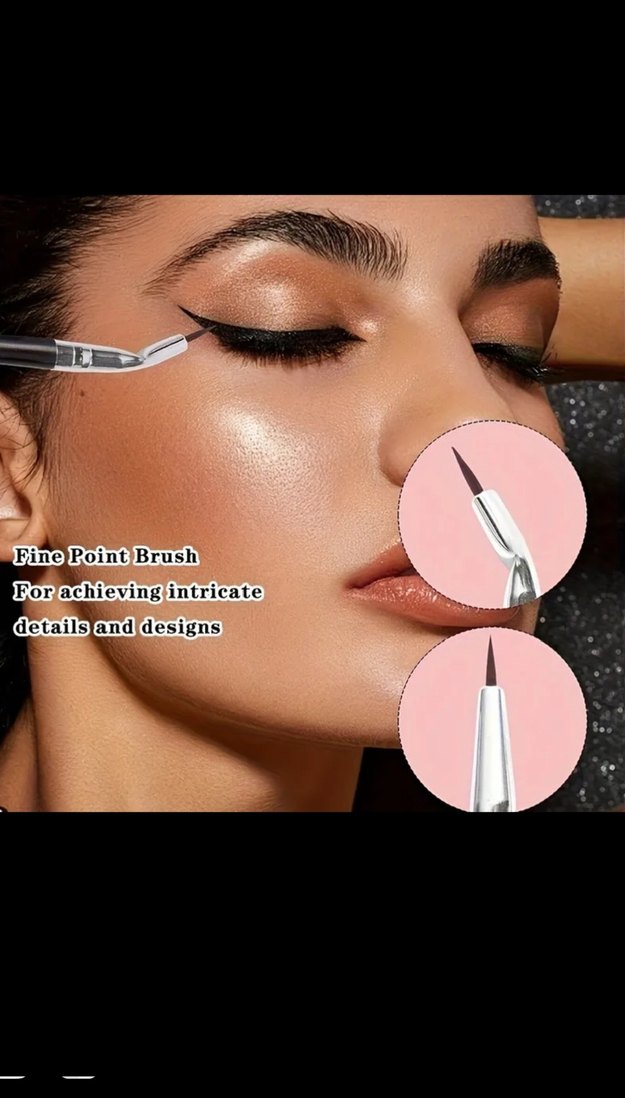 7 Parça Siyah Makyaj Fırça Seti - Görsel 2