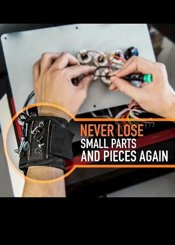 Kırmızı Mıknatıslı Bileklik - Görsel 3