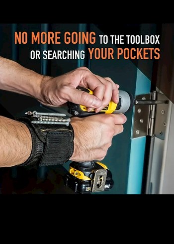 Kırmızı Mıknatıslı Bileklik - Görsel 8