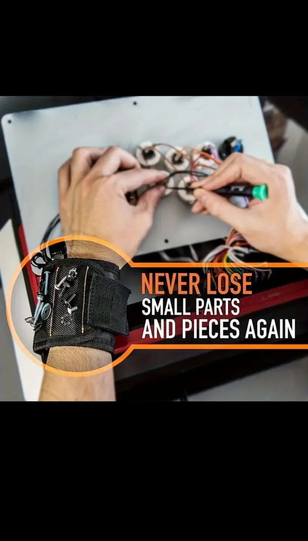 Kırmızı Mıknatıslı Bileklik - Görsel 3