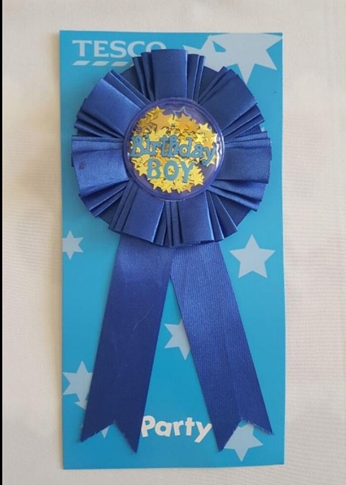 Doğumgünü Rozeti ve Pasta Süsleri - Görsel 3